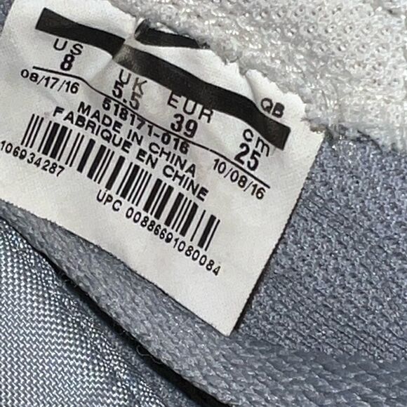 Nike Blazer Mid Suede Men’s Shoe Size 8 Gray / 518171-016 - Picture 6 of 6